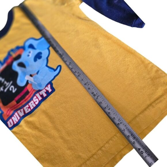 Vintage Nickelodeon Blues Clues Blue University School Long Sleeve Shirt SZ 5T - Picture 4 of 6